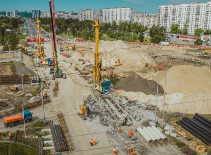 Реконструкція шляхопроводу біля метро «Чернігівська» в Києві: як змінюється транспортна розв’язка