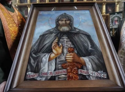 У Києво-Печерській лаврі змінили табличку біля мощів Іллі Муровця