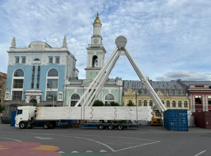 Після демонтажу з Подолу оглядове колесо планують встановити у Трускавці