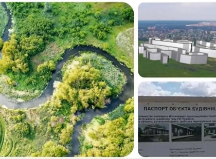 Жителі Київщини демонтували паркан забудовника на заплаві річки Ірпінь