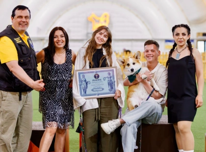 У Києві на фестивалі «Коргія: Corgi Race» встановили рекорд України: найшвидший коргі пробіг 40 метрів
