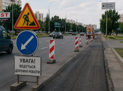 У Києві на три дні обмежать рух на вулиці Зодчих: де триватиме ремонт