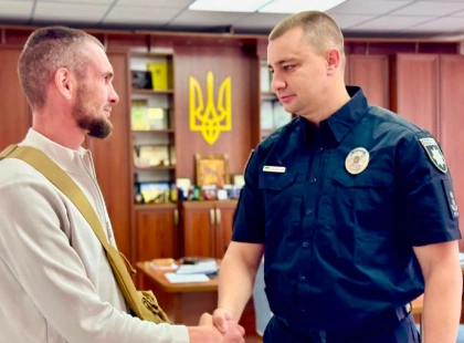 На Київщині чоловіка нагородили за відмову співпрацювати з ворогом і звернення до поліції