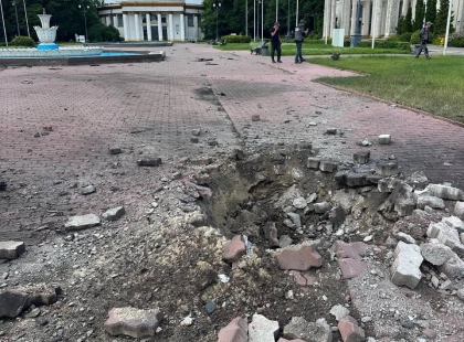 На ВДНГ пошкоджено павільйони й Оранжерею через обстріл Києва