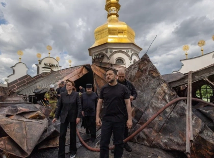 Швейцарія допоможе відновити Києво-Печерську лавру після російського удару