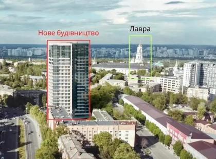 У КМДА відповіли на скандал навколо 80-метрової забудови на Печерську: що відомо