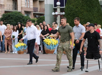 В Ірпені вшанували творців української державності перед Днем Конституції