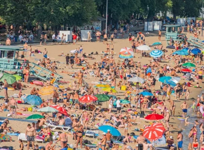 До Києва насувається ще більша спека: температура підніметься до +34°, а місцями — до +38°