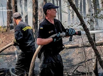 У Києві та області може стати важче дихати через дим із Чорнобильської зони
