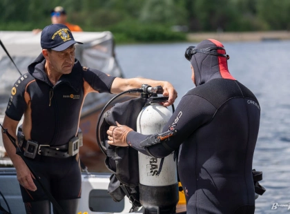 У Києві вперше провели Всеукраїнський турнір з підводного орієнтування «Володарі глибин»