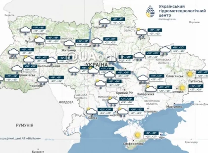 В Україну йде похолодання: Київ накриють дощі, грози та шквали
