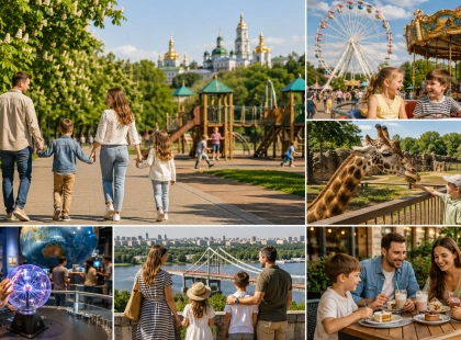 Куди піти у Києві з дітьми: 14 місць для сімейного відпочинку
