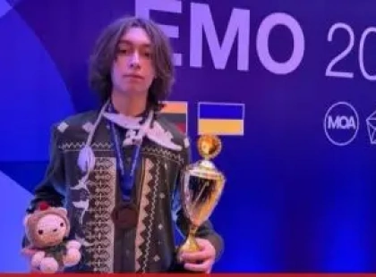 Київський ліцеїст після втрати дому здобув золото на Європейській математичній олімпіаді