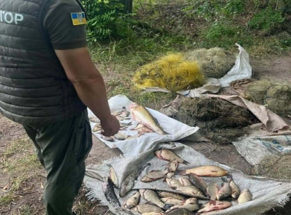 На Київщині виявили порушення правил рибальства на понад 559 тисяч гривень
