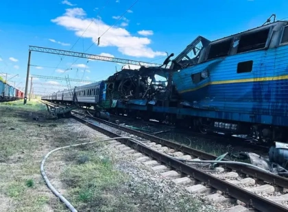 Російський дрон атакував поїзд Київ — Запоріжжя: пасажирів евакуювали