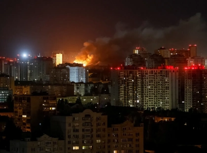 Росія масовано атакувала Київ балістикою: загиблий, 15 постраждалих і пожежі у п’яти районах