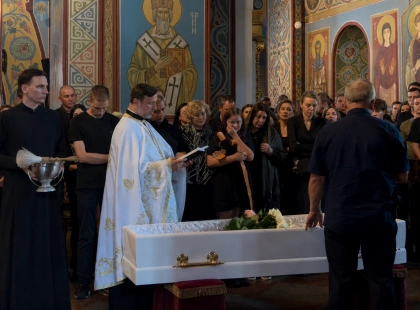 У Михайлівському соборі прощаються з полковницею УДО Валентиною Савіцькою