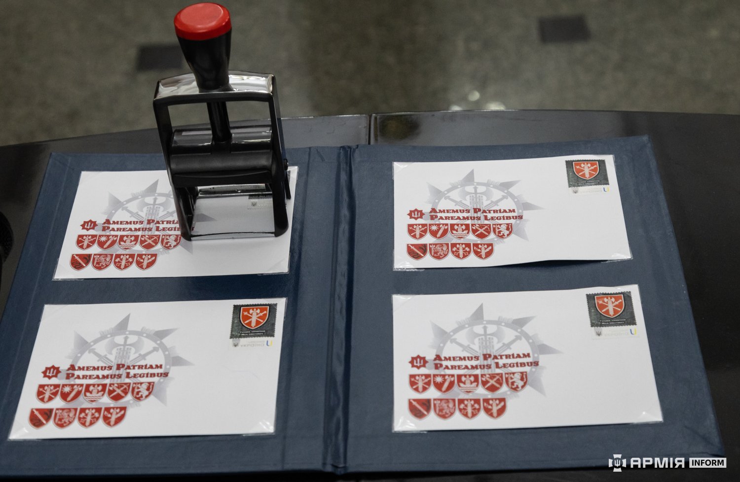 У Києві презентували нову марку, присвячену Військовій службі правопорядку - 2