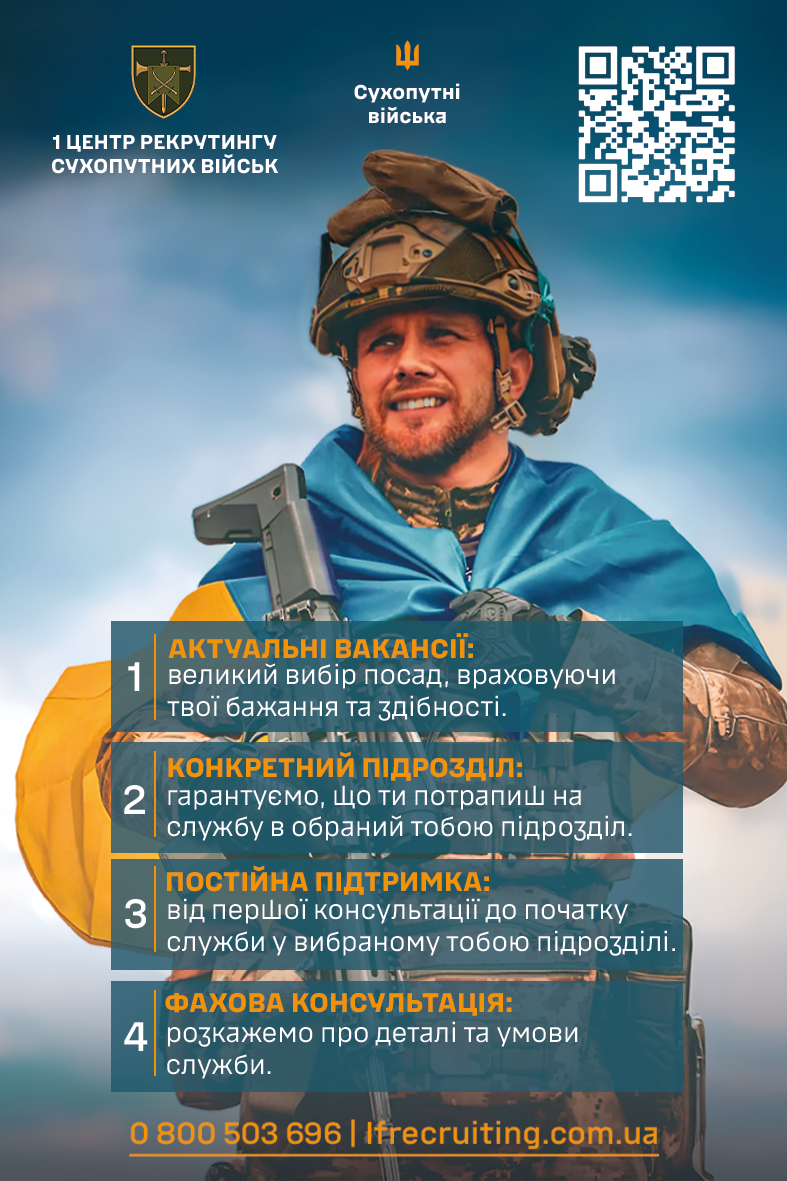 Не мобілізація, а контракт! 1 центр рекрутингу Сухопутних військ – найкращий шлях до армії - 2