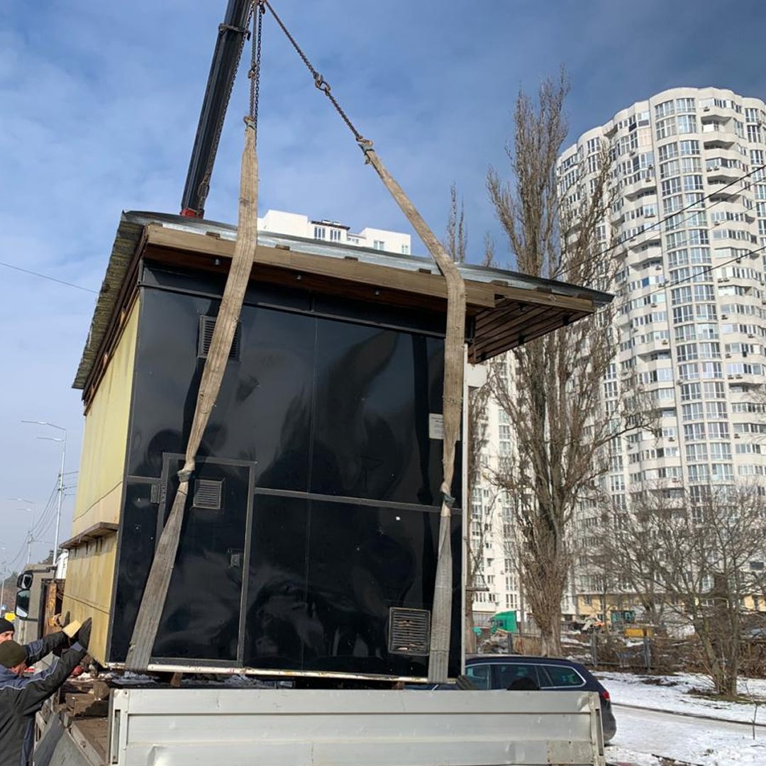 Очищення Києва від незаконних МАФів та інших конструкцій