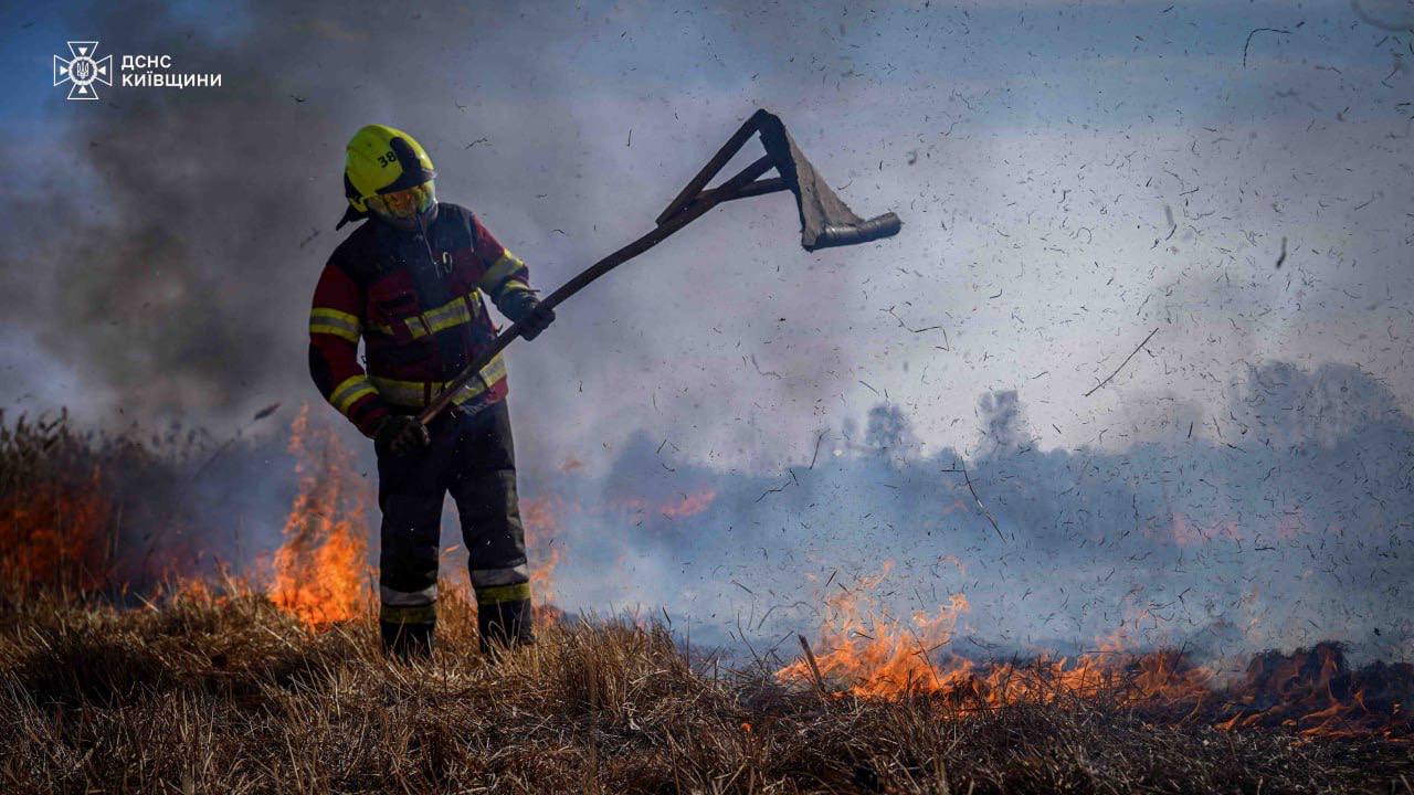 На Київщині загоряння сухої трави призвело до трагедії: загинула жінка, чоловік отримав опіки - 3