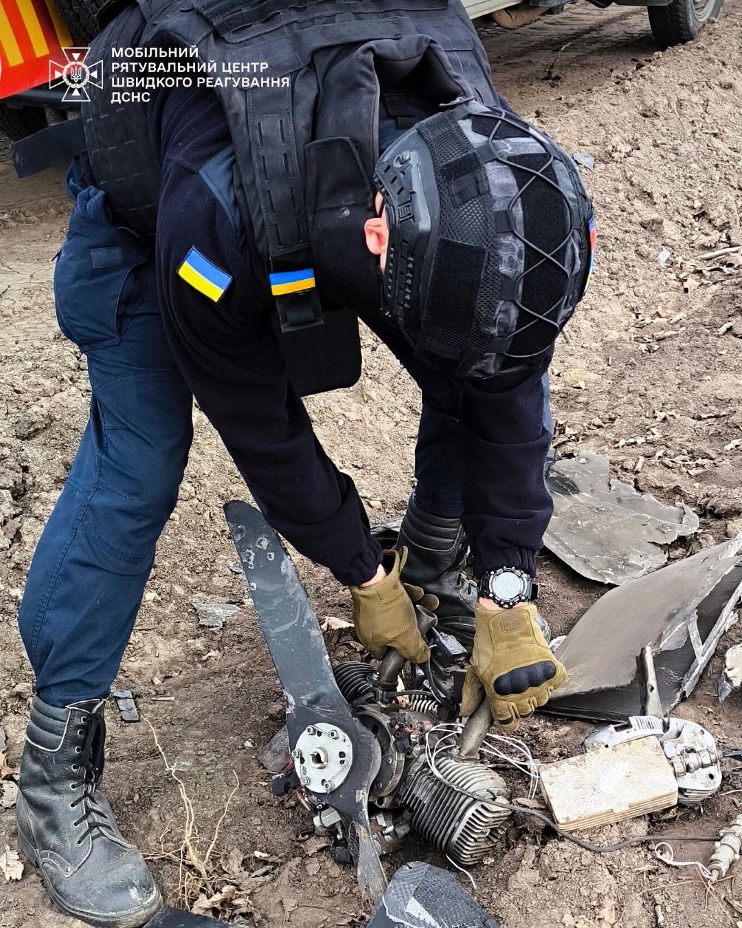 Фермер на Київщині знайшов уламки російського безпілотника: що відомо - 1