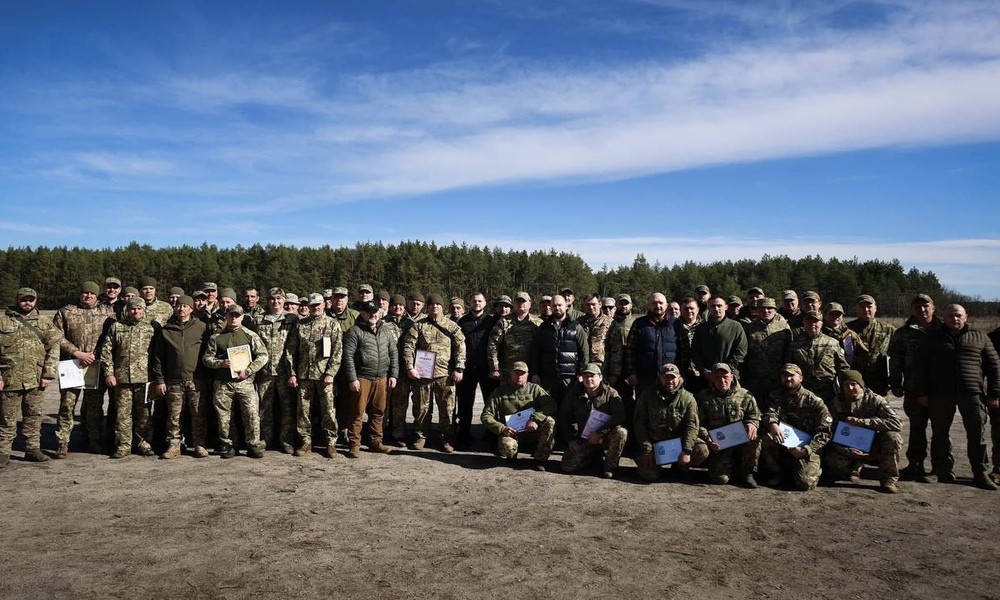 День українського добровольця: тренування на Київщині - 2