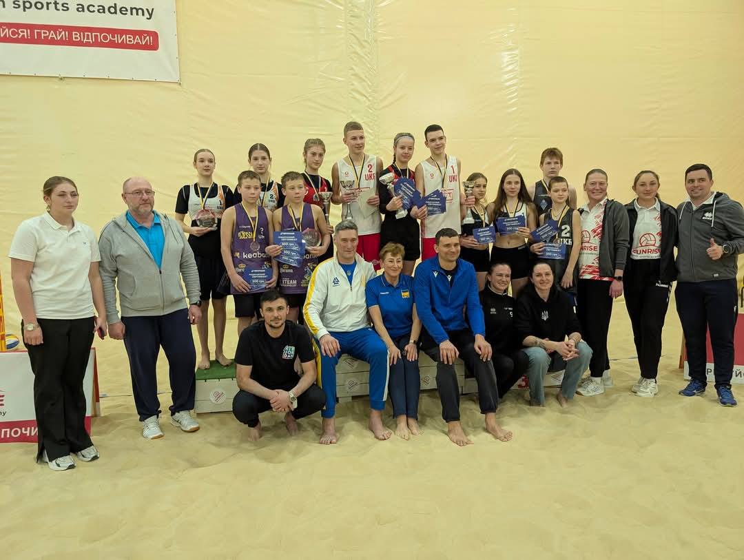 Киянка Анастасія Бойко стала чемпіонкою України з пляжного волейболу U-15 - 1
