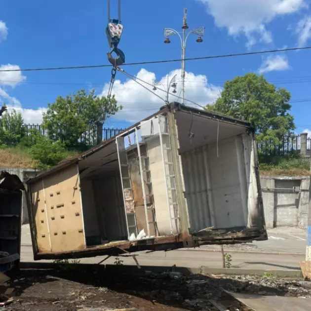 Біля Центрального вокзалу Києва завершили демонтаж ринку - 2