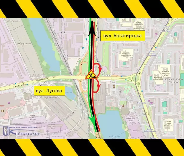 Обмеження руху на Богатирській у Києві: що важливо знати киянам? - 1