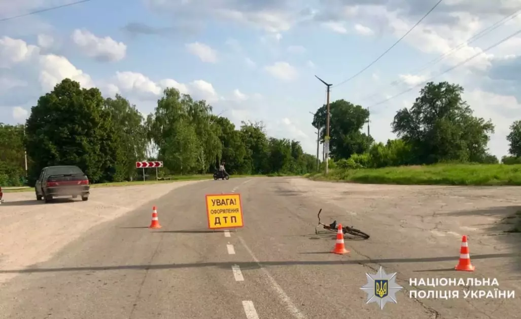 На Білоцерківщині водій збив 7-річного хлопчика на велосипеді: поліція розслідує обставини аварії - 1