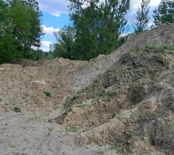 Синє озеро на Виноградарі стало болотом: куди зникли 81 мільйон гривень на його ревіталізацію? - 1