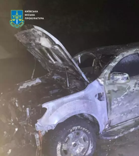 Спроба диверсії у Києві: затримано підозрюваного у підпалі авто Героя України - 2