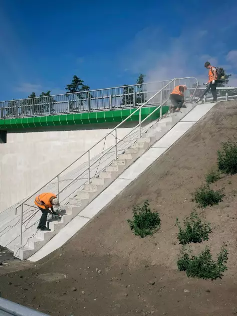 На Київщині майже готова нова транспортна розв’язка на трасі Київ–Одеса - 1
