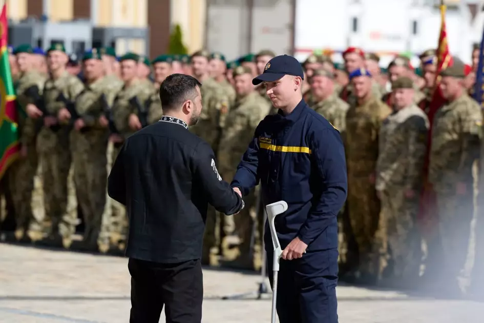 Київського рятувальника Максима Пількевича нагородили орденом «За мужність» - 1