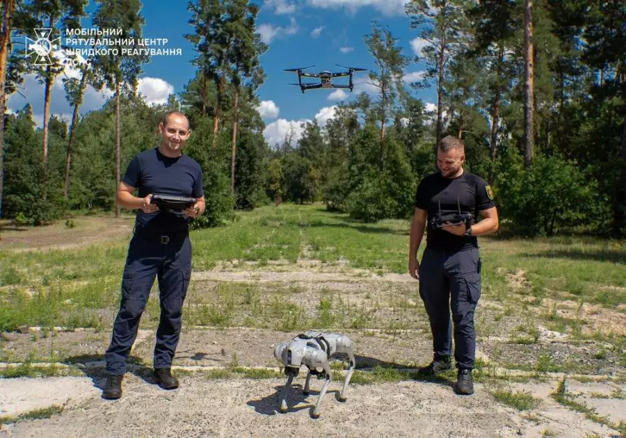 Робот-собака допомагає саперам ДСНС на небезпечних територіях Київщини - 2