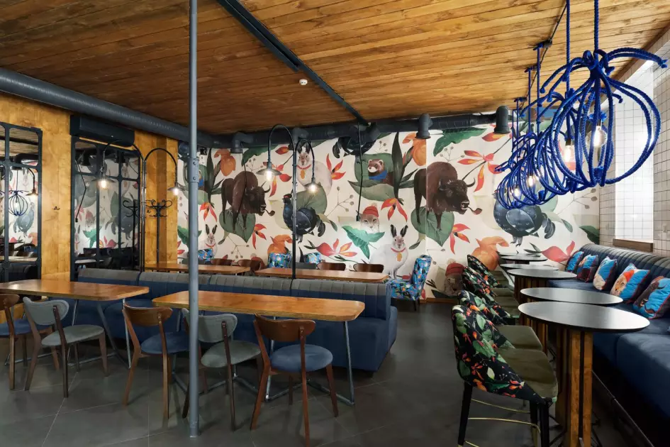 The Blue Cup Coffee Shop