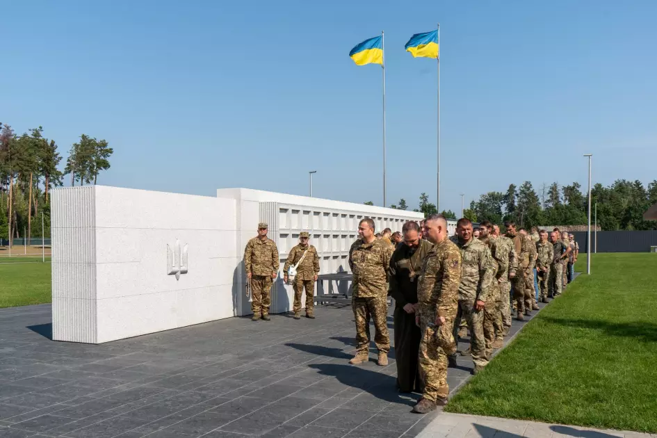 Головний сержант «Горець» став першим іменованим похованим на військовому меморіалі - 1