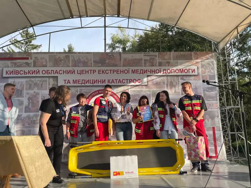 На Київщині пройшли «Медичні ралі – 2025»: перемогу здобула Фастівська СЕМД - 1