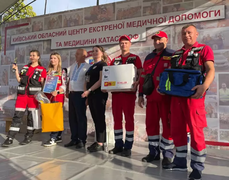 На Київщині пройшли «Медичні ралі – 2025»: перемогу здобула Фастівська СЕМД - 3