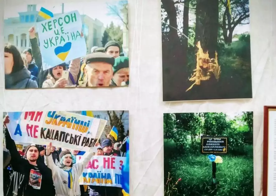 У Фастові відкрили виставку «Незламний Херсон» про силу і мужність мешканців міста - 1