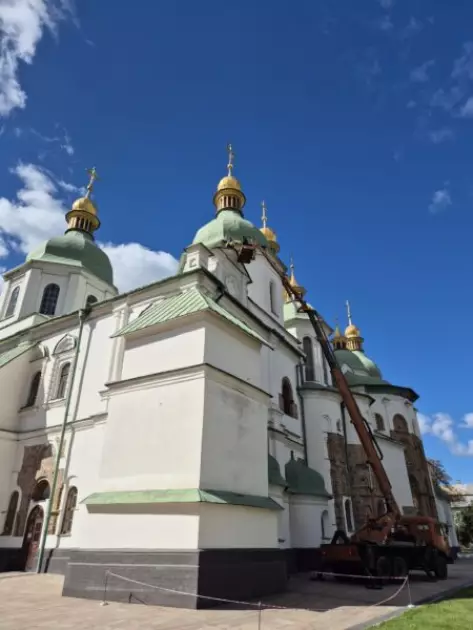 На Софійському соборі повернули рипіди після реставрації - 1