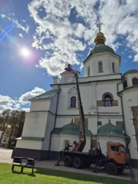 На Софійському соборі повернули рипіди після реставрації - 2