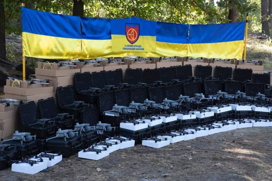 Столиця продовжує підтримувати захисників: від початку року на фронт вже передано 40 000 БпЛА - 1