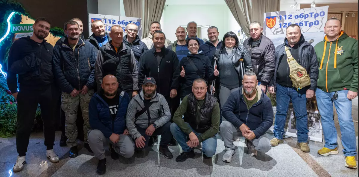 У Києві відкрили виставку «Дарницька фортеця», присвячену обороні столиці у 2022 році - 3