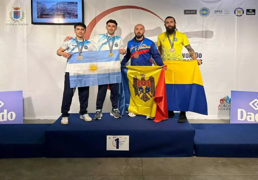 Спортсмени з Київщини вибороли шість медалей на Чемпіонаті світу з таеквон-до в Італії - 1