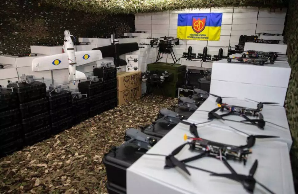 Київ передав 112-й бригаді ТрО майже 1500 дронів: серед них — перехоплювачі та Mavic 4 PRO - 1