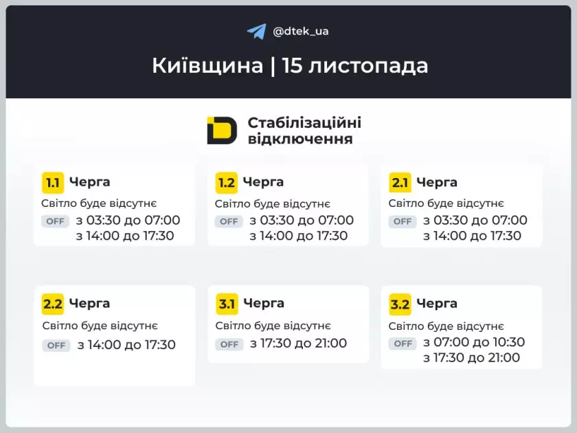 У столиці — до 10,5 години без світла: які черги під відключеннями - 3