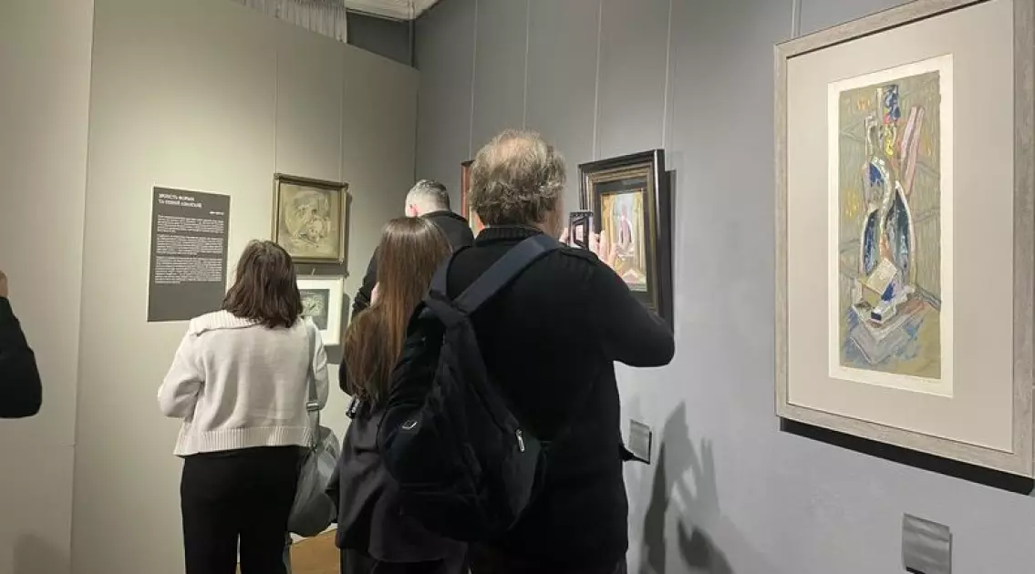 Картини майже столітньої давнини: у Києві презентували виставку Михайла Андрієнка-Нечитайла “Херсон–Париж” - 1