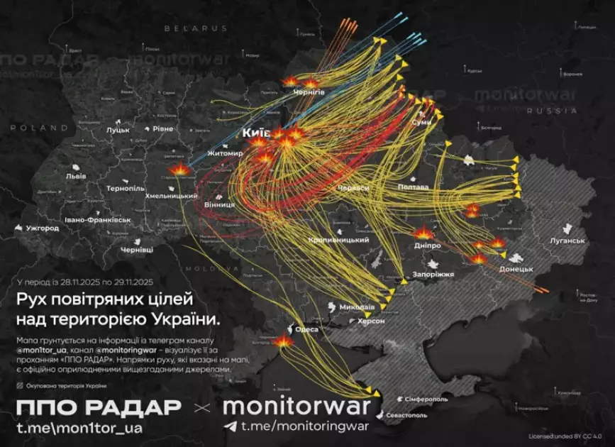Росія обрушила на столицю ракети й «шахеди»: двоє загиблих, десятки постраждалих, інфраструктура паралізована - 1